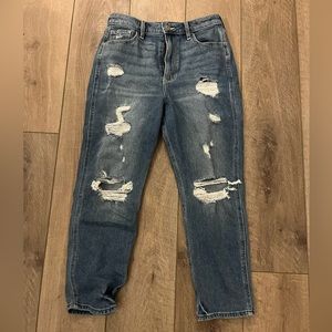Hollister, Ultra high rise mom jean